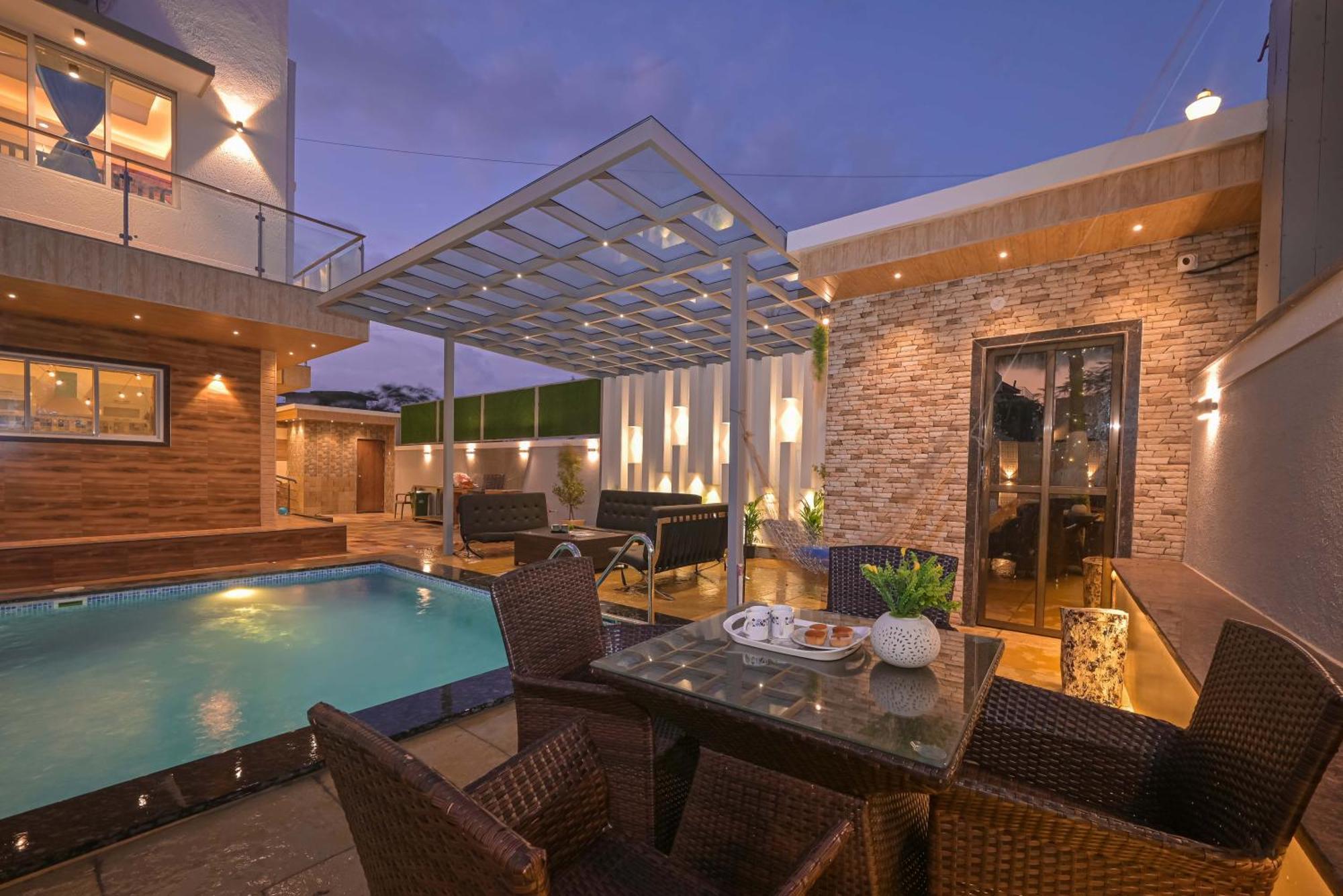 Azure Retreat Villa By Tropicana Stays Lonavala Exterior photo